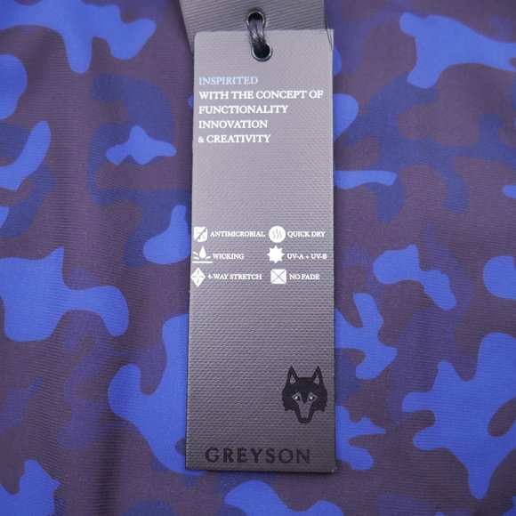 Greyson Men's Montauk Hybrid Stretch Golf Shorts - Picture 4 of 7